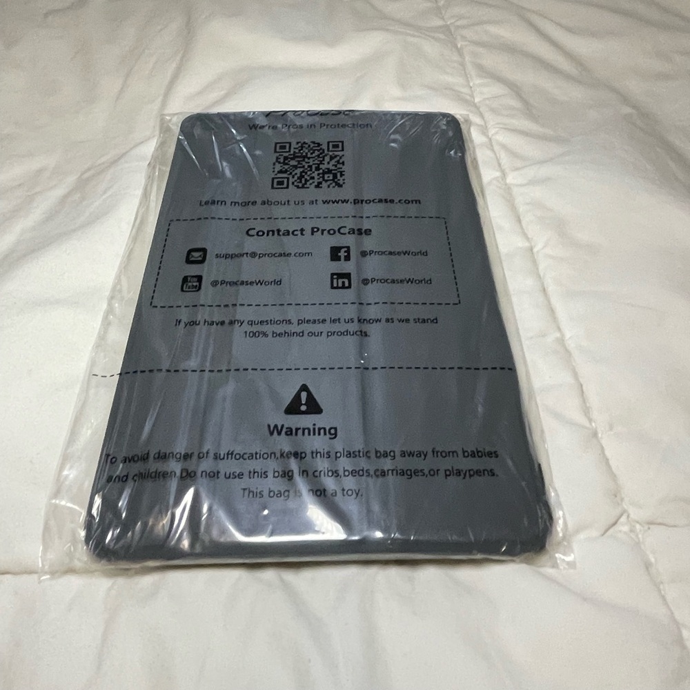 ProCase iPad Mini Case in gray. New.